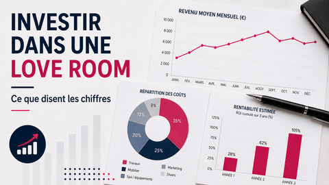 Investir dans une love room : ce que les chiffres réels disent, et ce qu'ils ne disent pas