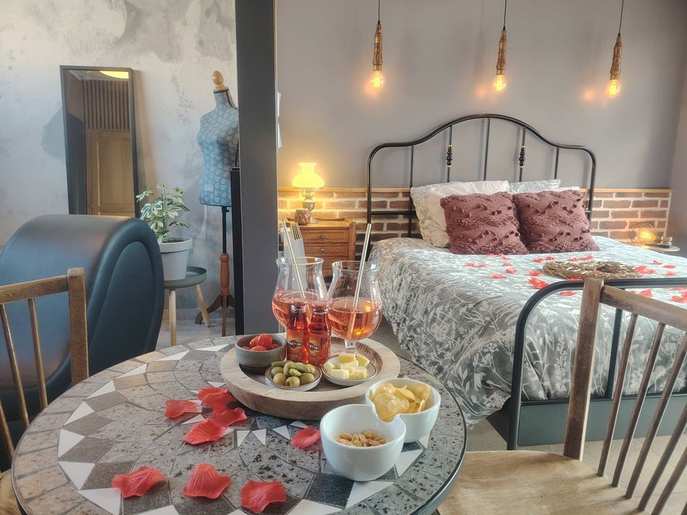 Atelier des rêves - Love’nSpa - weekend en amoureux, love rooms avec spa ou jacuzzi privatif11 de Atelier des rêves