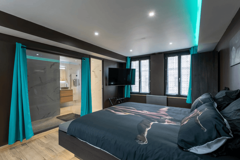 Au nid d'amour - Love’nSpa - weekend en amoureux, love rooms avec spa ou jacuzzi privatif3 de Au nid d'amour