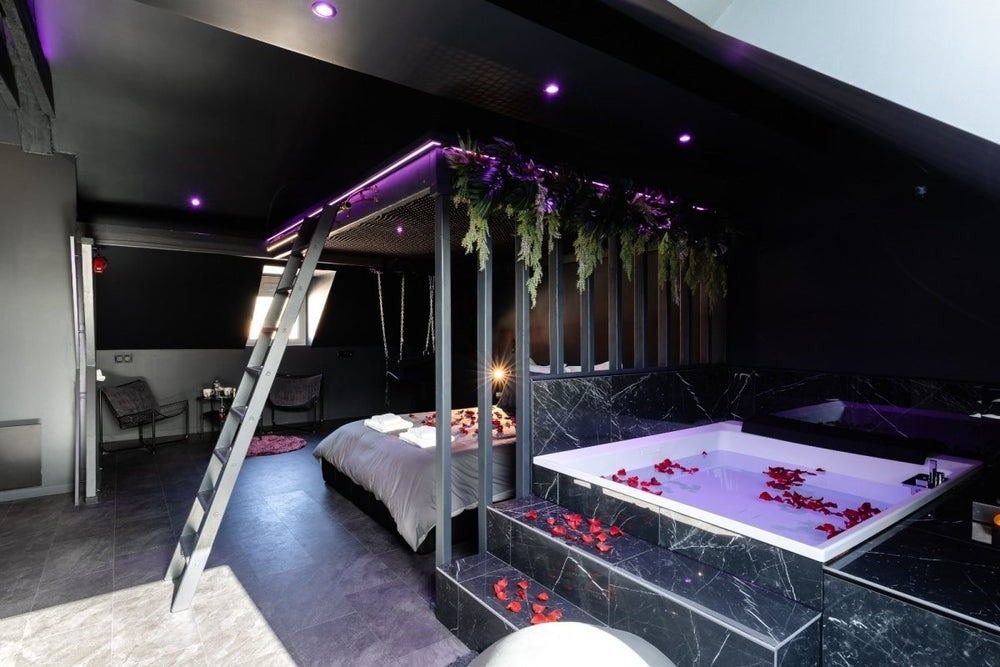 Bisoux Caen - Love’nSpa - weekend en amoureux, love rooms avec spa ou jacuzzi privatif - love room normandie7 de Bisoux Caen