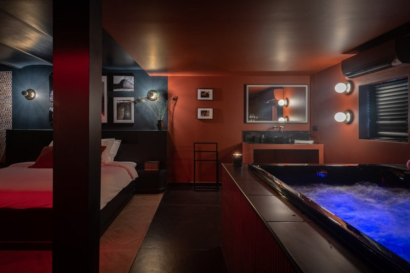 Bouche Cousue - Suite Bandara - Love’nSpa - weekend en amoureux, love rooms avec spa ou jacuzzi privatif4 de Bouche Cousue - Suite Bandara