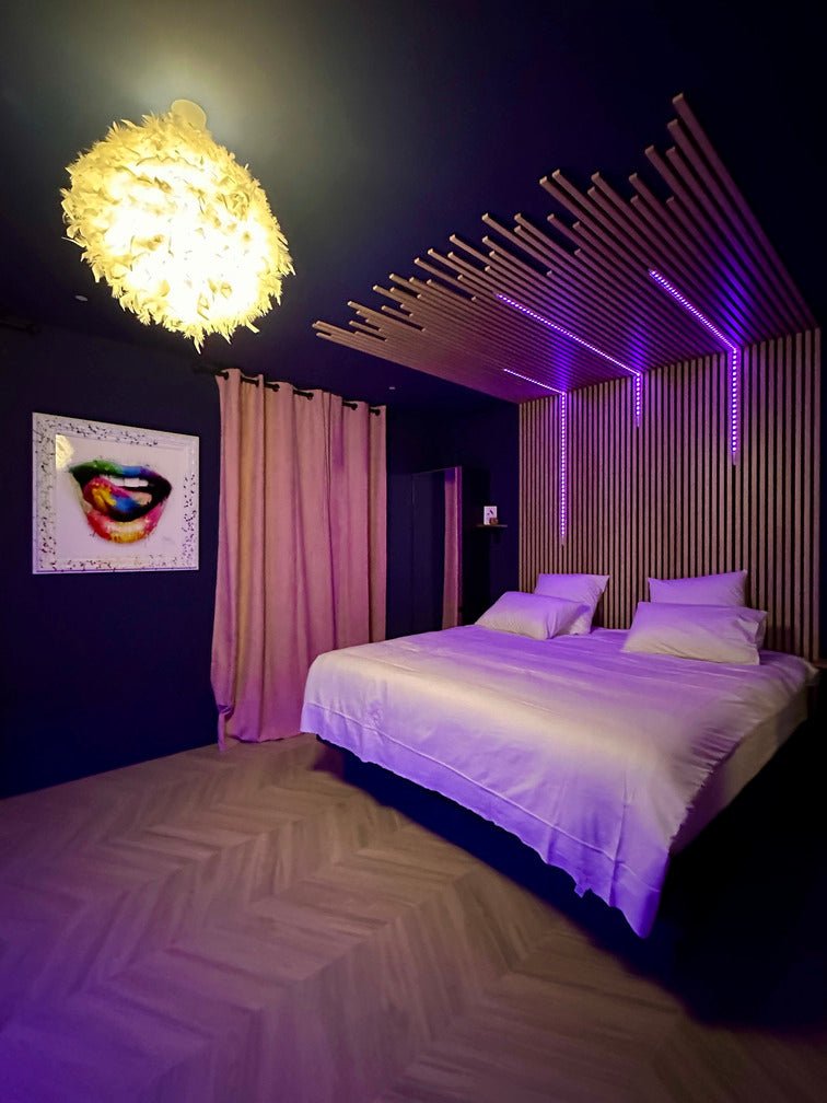 Bubble Pink - Love’nSpa - weekend en amoureux, love rooms avec spa ou jacuzzi privatif7 de Bubble Pink