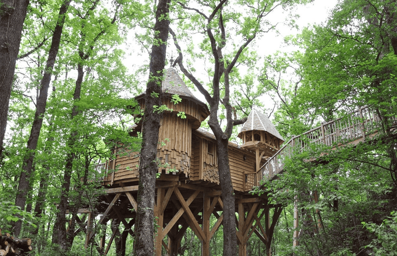 Cabane Château Spa et Sauna Puybeton - Love’nSpa - weekend en amoureux, love rooms avec spa ou jacuzzi privatif2 de Cabane Château Spa et Sauna Puybeton