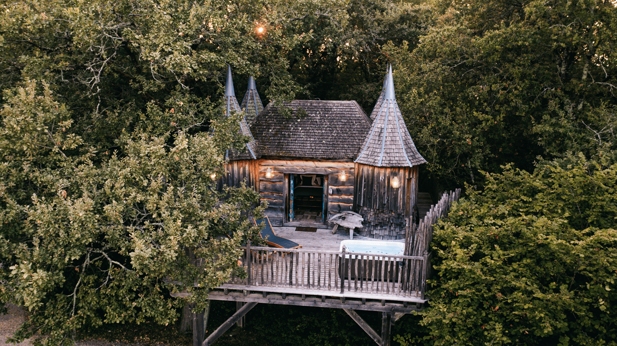 Cabane Château Spa Monbazillac - Love’nSpa - weekend en amoureux, love rooms avec spa ou jacuzzi privatifCabane Château Spa Monbazillac