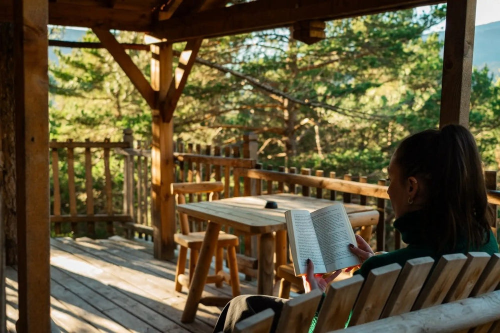 Cabane dans les arbres avec jacuzzi privatif - Bois d'Arambe - Love’nSpa - weekend en amoureux, love rooms avec spa ou jacuzzi privatif18 de Cabane dans les arbres avec jacuzzi privatif - Bois d'Arambe