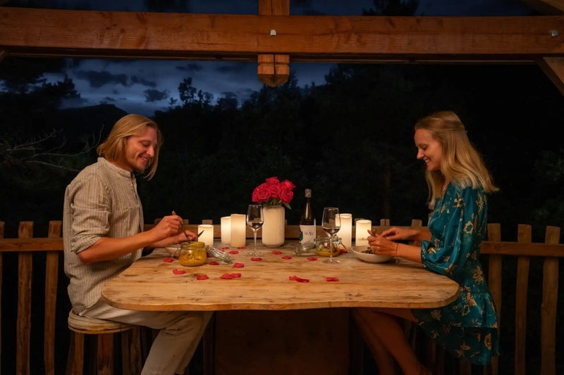 Cabane dans les arbres avec jacuzzi privatif - Bois d'Arambe - Love’nSpa - weekend en amoureux, love rooms avec spa ou jacuzzi privatif1 de Cabane dans les arbres avec jacuzzi privatif - Bois d'Arambe