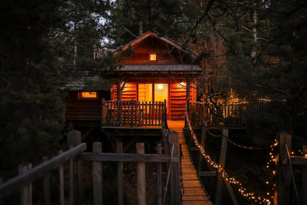 Cabane dans les arbres avec jacuzzi privatif - Épine Vinette - Love’nSpa - weekend en amoureux, love rooms avec spa ou jacuzzi privatif4 de Cabane dans les arbres avec jacuzzi privatif - Épine Vinette