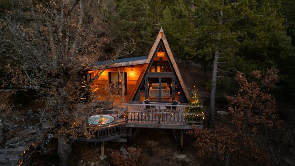 Cabane dans les arbres avec jacuzzi privatif - Petite Buëch - Love’nSpa - weekend en amoureux, love rooms avec spa ou jacuzzi privatif14 de Cabane dans les arbres avec jacuzzi privatif - Petite Buëch