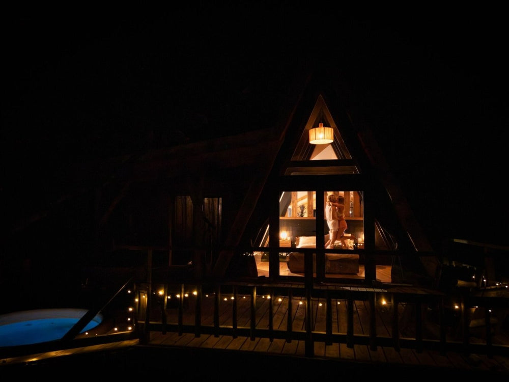 Cabane dans les arbres avec jacuzzi privatif - Petite Buëch - Love’nSpa - weekend en amoureux, love rooms avec spa ou jacuzzi privatif12 de Cabane dans les arbres avec jacuzzi privatif - Petite Buëch