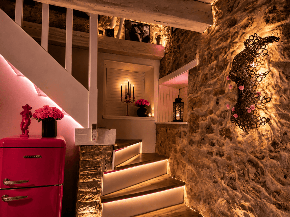 Caporizon - Lov'BnB - Love’nSpa - weekend en amoureux, love rooms avec spa ou jacuzzi privatif10 de Caporizon - Lov'BnB