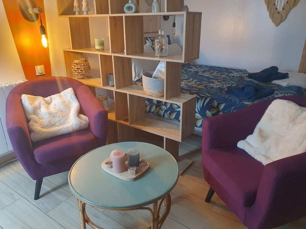 Chalet et bain nordique - Love’nSpa - weekend en amoureux, love rooms avec spa ou jacuzzi privatif13 de Chalet et bain nordique