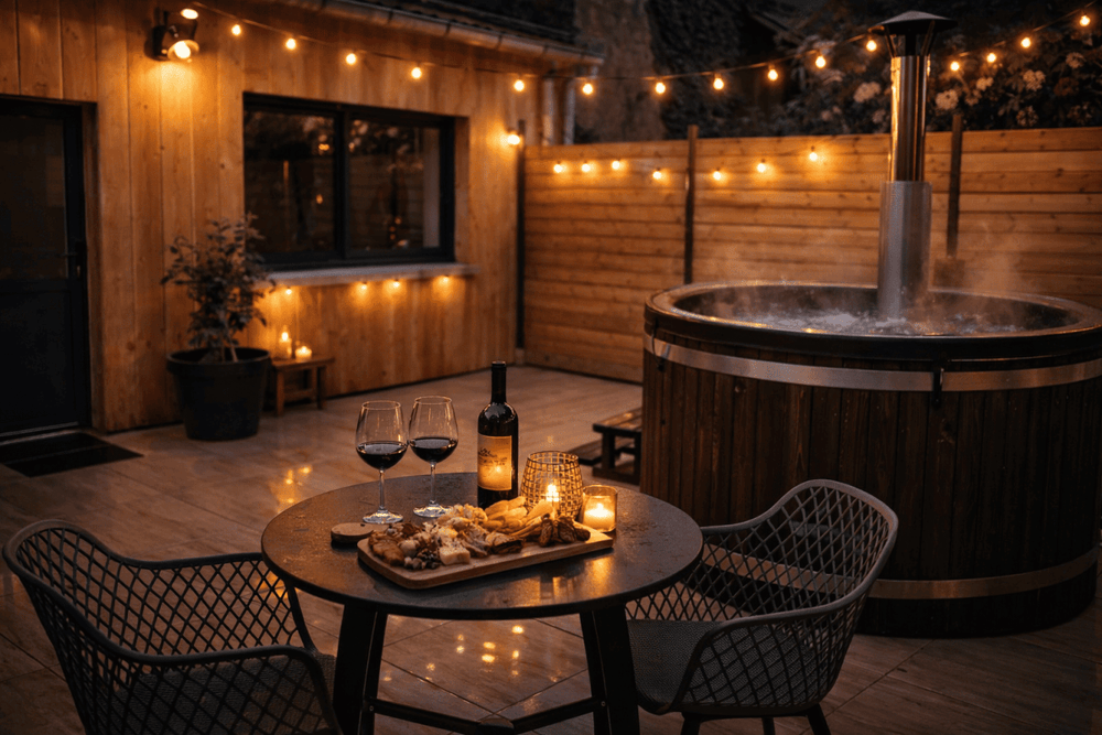 Chalet et bain nordique - Love’nSpa - weekend en amoureux, love rooms avec spa ou jacuzzi privatif1 de Chalet et bain nordique