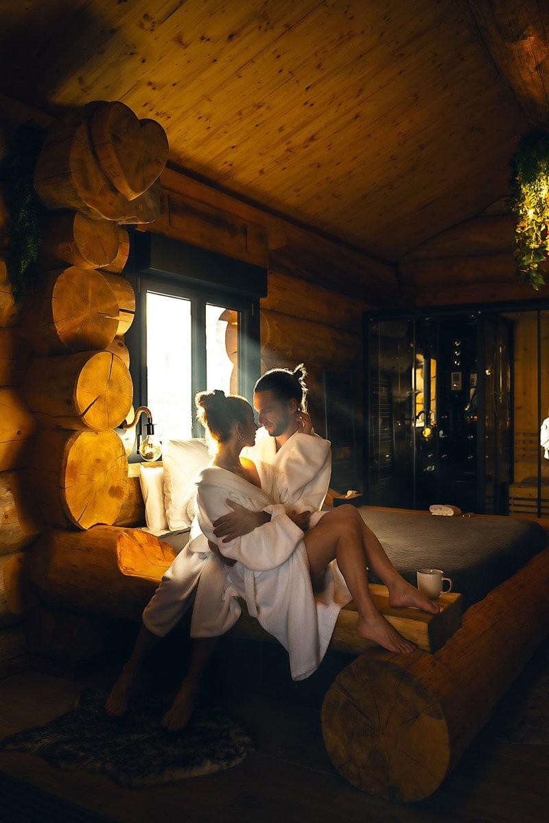 Chalet MOHAIR - Love’nSpa - weekend en amoureux, love rooms avec spa ou jacuzzi privatif9 de Chalet MOHAIR