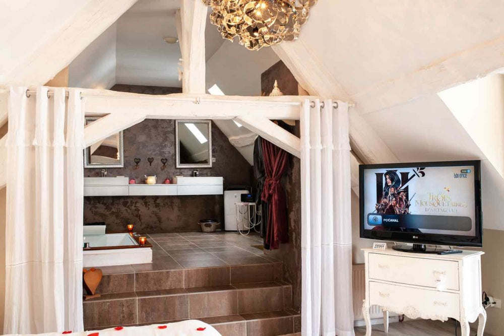 Charme au fil de l'eau - Amour - Love’nSpa - weekend en amoureux, love rooms avec spa ou jacuzzi privatif6 de Charme au fil de l'eau - Amour