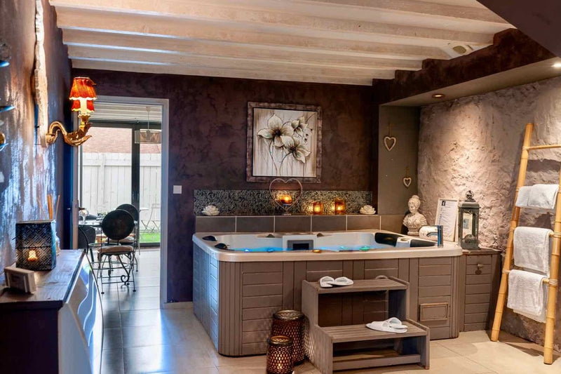 Charme au fil de l'eau - Juste Toi Et Moi - Love’nSpa - weekend en amoureux, love rooms avec spa ou jacuzzi privatif3 de Charme au fil de l'eau - Juste Toi Et Moi