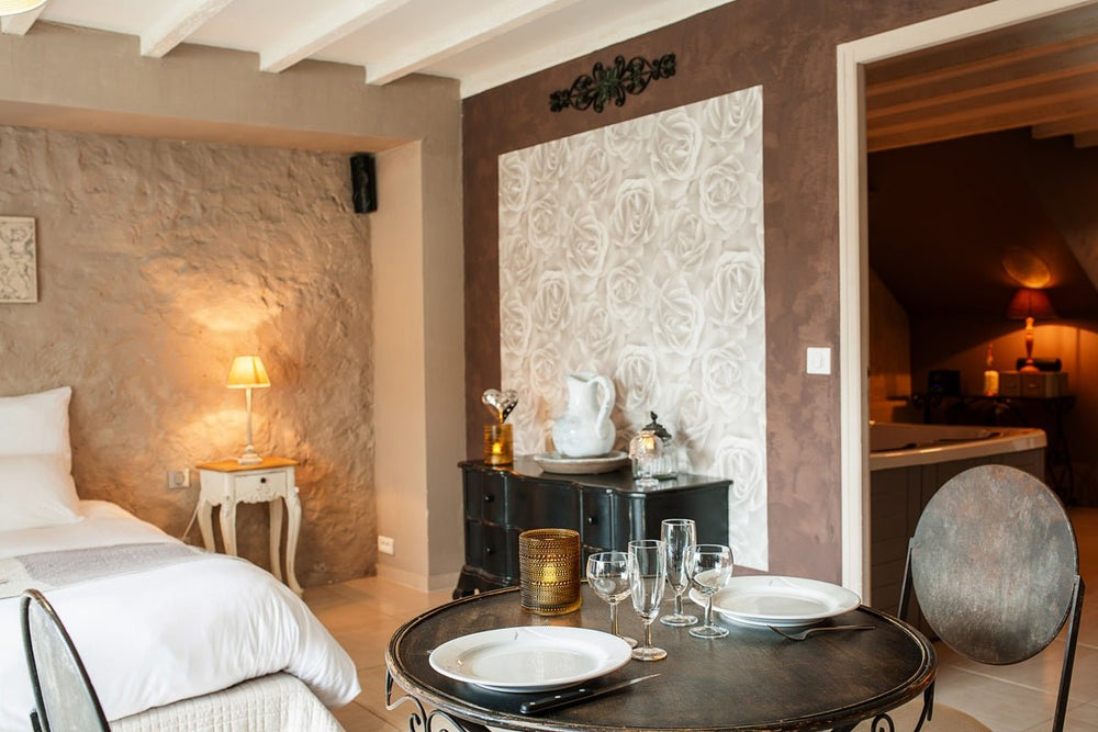Charme au fil de l'eau - Juste Toi Et Moi - Love’nSpa - weekend en amoureux, love rooms avec spa ou jacuzzi privatif6 de Charme au fil de l'eau - Juste Toi Et Moi