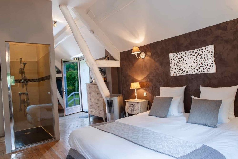 Charme au fil de l'eau - L'élégant - Love’nSpa - weekend en amoureux, love rooms avec spa ou jacuzzi privatif5 de Charme au fil de l'eau - L'élégant