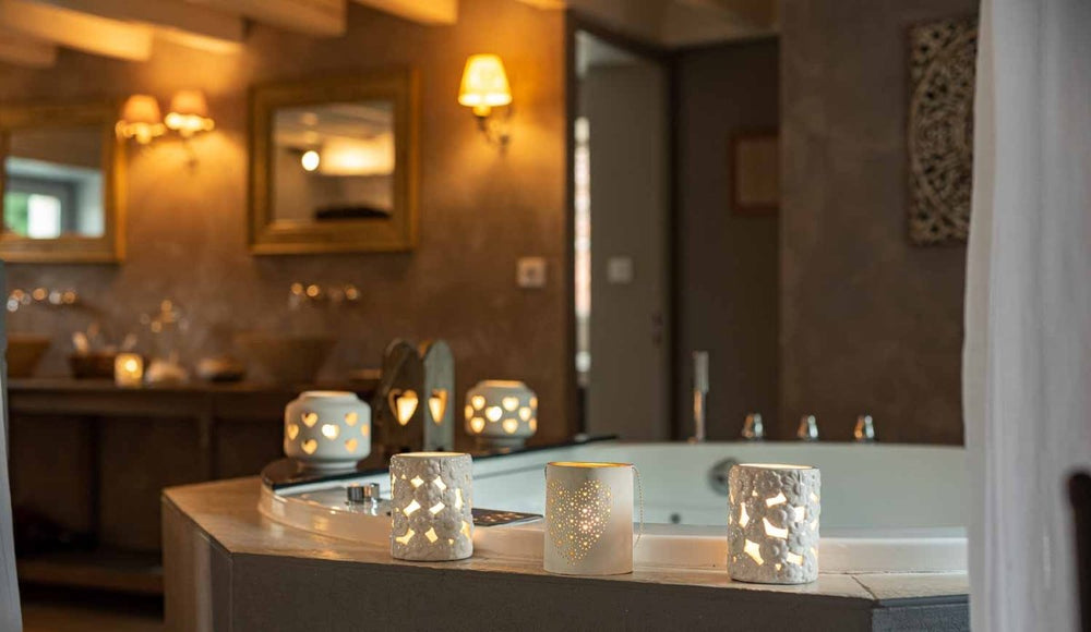Charme au fil de l'eau - L'instant Douceur - Love’nSpa - weekend en amoureux, love rooms avec spa ou jacuzzi privatif15 de Charme au fil de l'eau - L'instant Douceur