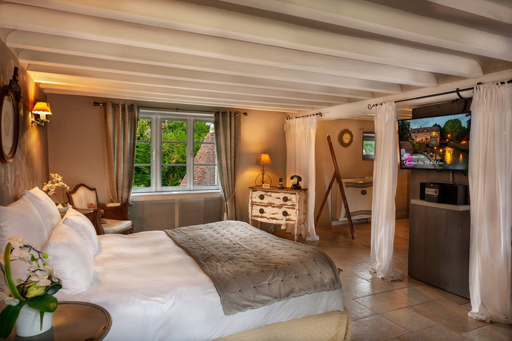 Charme au fil de l'eau - L'instant Douceur - Love’nSpa - weekend en amoureux, love rooms avec spa ou jacuzzi privatif14 de Charme au fil de l'eau - L'instant Douceur