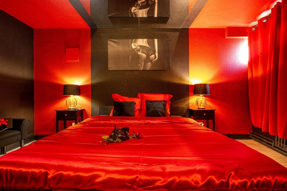 Cocon Relax – Cocon Sensuel - Love’nSpa - weekend en amoureux, love rooms avec spa ou jacuzzi privatif5 de Les cocons de Nath - Cocon Sensuel