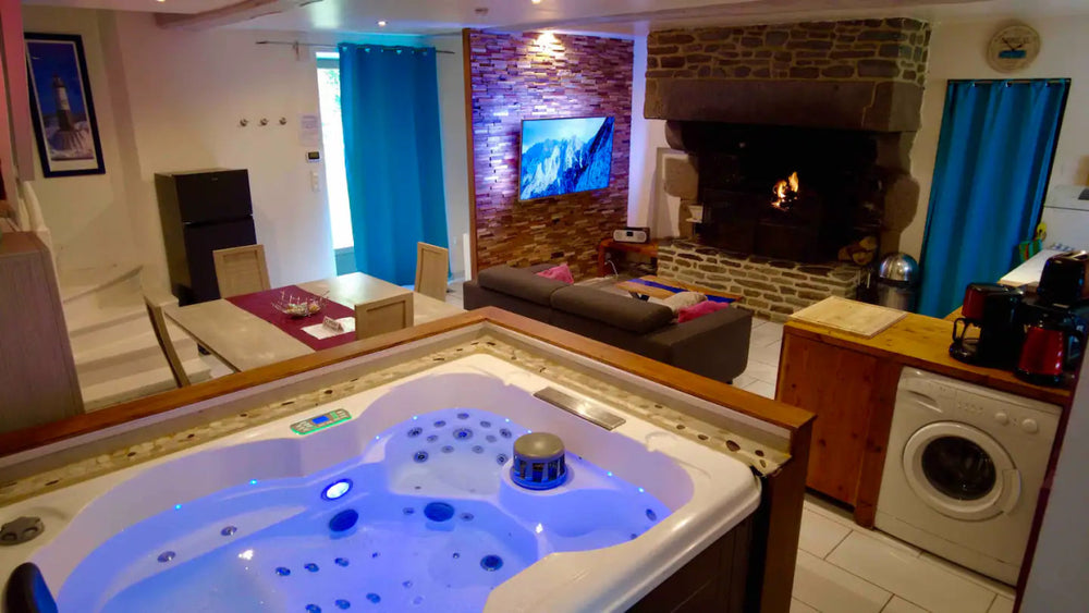 DOMAINE DE LA BESNERIE - Le Lodge Spa - Love’nSpa - weekend en amoureux, love rooms avec spa ou jacuzzi privatif1 de DOMAINE DE LA BESNERIE - Le Lodge Spa