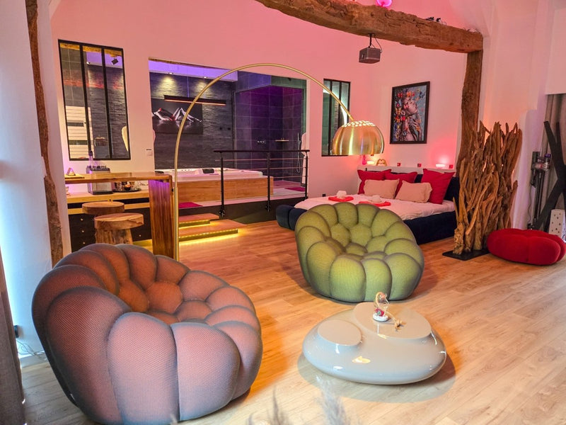 DOMAINE DE LA BESNERIE - Mont Evasion Spa - Love’nSpa - weekend en amoureux, love rooms avec spa ou jacuzzi privatif2 de DOMAINE DE LA BESNERIE - Mont Evasion Spa