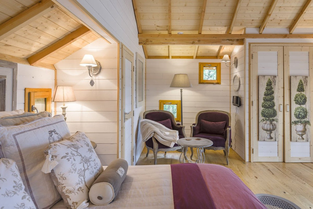Domaine de Pech et Lafon - Cabane Spa Toscane - Love’nSpa - weekend en amoureux, love rooms avec spa ou jacuzzi privatif6 de Domaine de Pech et Lafon - Cabane Spa Toscane