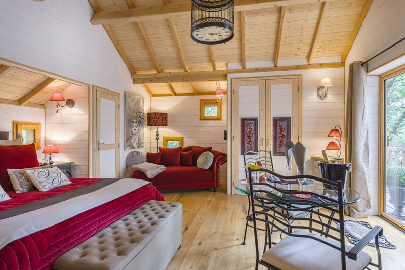 Domaine de Pech et Lafon - Cabane Spa Venitienne - Love’nSpa - weekend en amoureux, love rooms avec spa ou jacuzzi privatif4 de Domaine de Pech et Lafon - Cabane Spa Venitienne