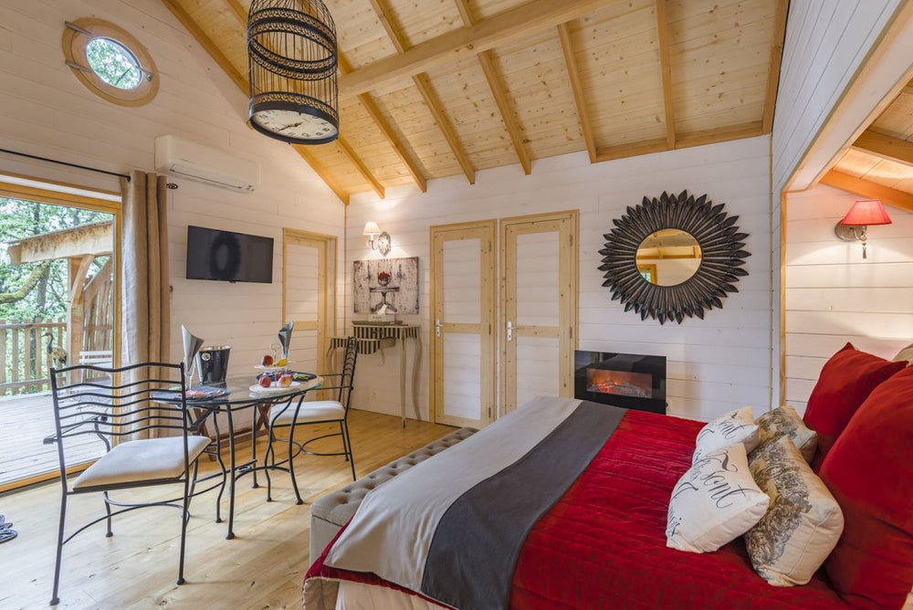 Domaine de Pech et Lafon - Cabane Spa Venitienne - Love’nSpa - weekend en amoureux, love rooms avec spa ou jacuzzi privatif4 de Domaine de Pech et Lafon - Cabane Spa Venitienne