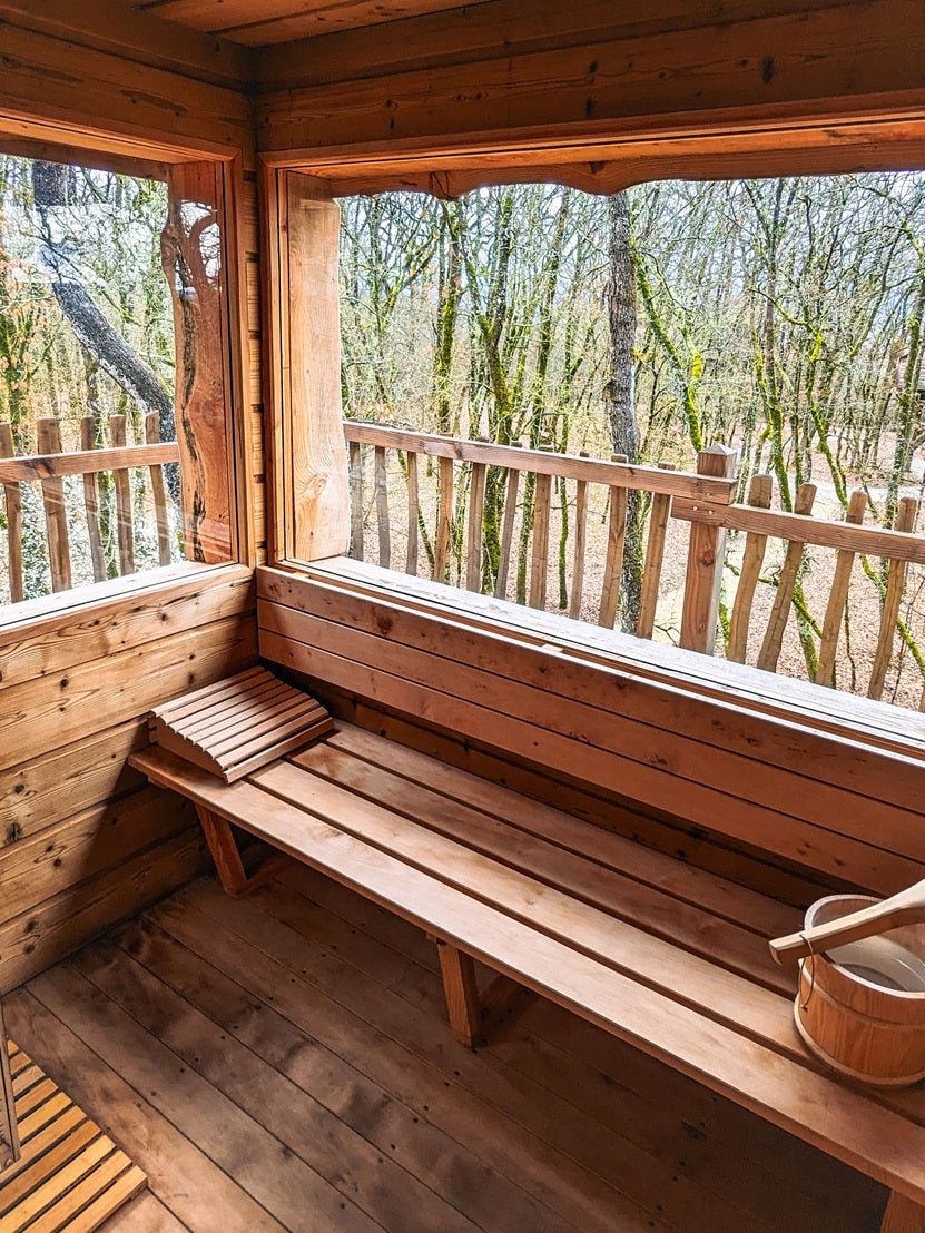 Domaine de Pech et Lafon - Cabane Spa Vintage - Love’nSpa - weekend en amoureux, love rooms avec spa ou jacuzzi privatif1 de Domaine de Pech et Lafon - Cabane Spa Vintage
