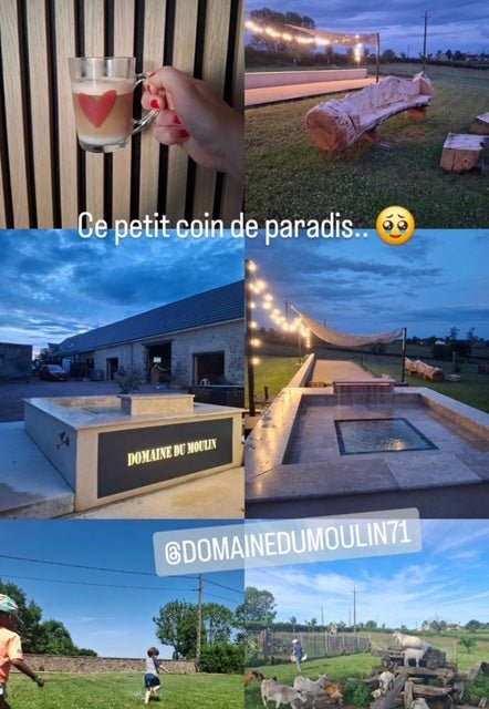 Domaine du Moulin 71 - LE NID D'AMOUR - Love’nSpa - weekend en amoureux, love rooms avec spa ou jacuzzi privatif9 de Domaine du Moulin 71 - LE NID D'AMOUR