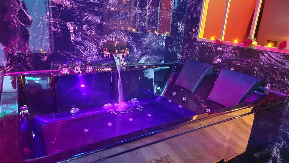Douplex - Love’nSpa - weekend en amoureux, love rooms avec spa ou jacuzzi privatif4 de Ascension du Love - Jacuzzi et Sauna