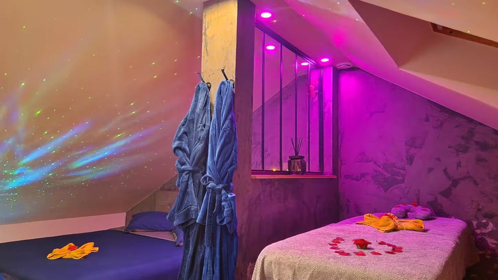 Douplex - Love’nSpa - weekend en amoureux, love rooms avec spa ou jacuzzi privatif11 de Ascension du Love - Jacuzzi et Sauna