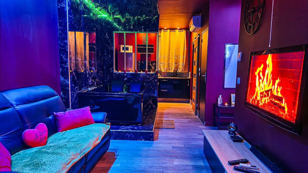 Douplex - Love’nSpa - weekend en amoureux, love rooms avec spa ou jacuzzi privatif9 de Ascension du Love - Jacuzzi et Sauna