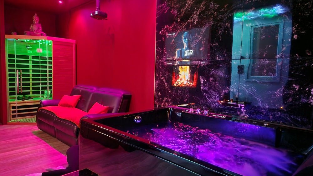 Douplex - Love’nSpa - weekend en amoureux, love rooms avec spa ou jacuzzi privatif12 de Ascension du Love - Jacuzzi et Sauna