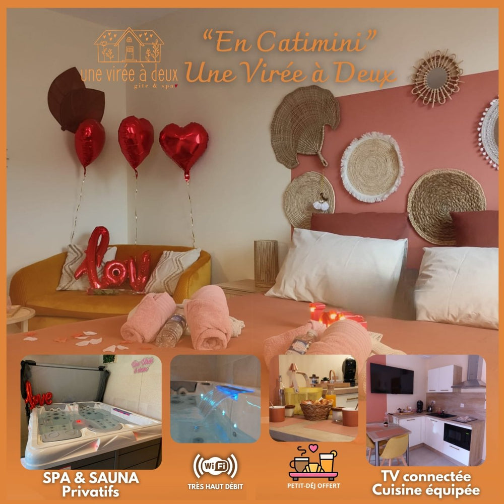 En Catimini - Love’nSpa - weekend en amoureux, love rooms avec spa ou jacuzzi privatif4 de En Catimini - Une Virée à Deux