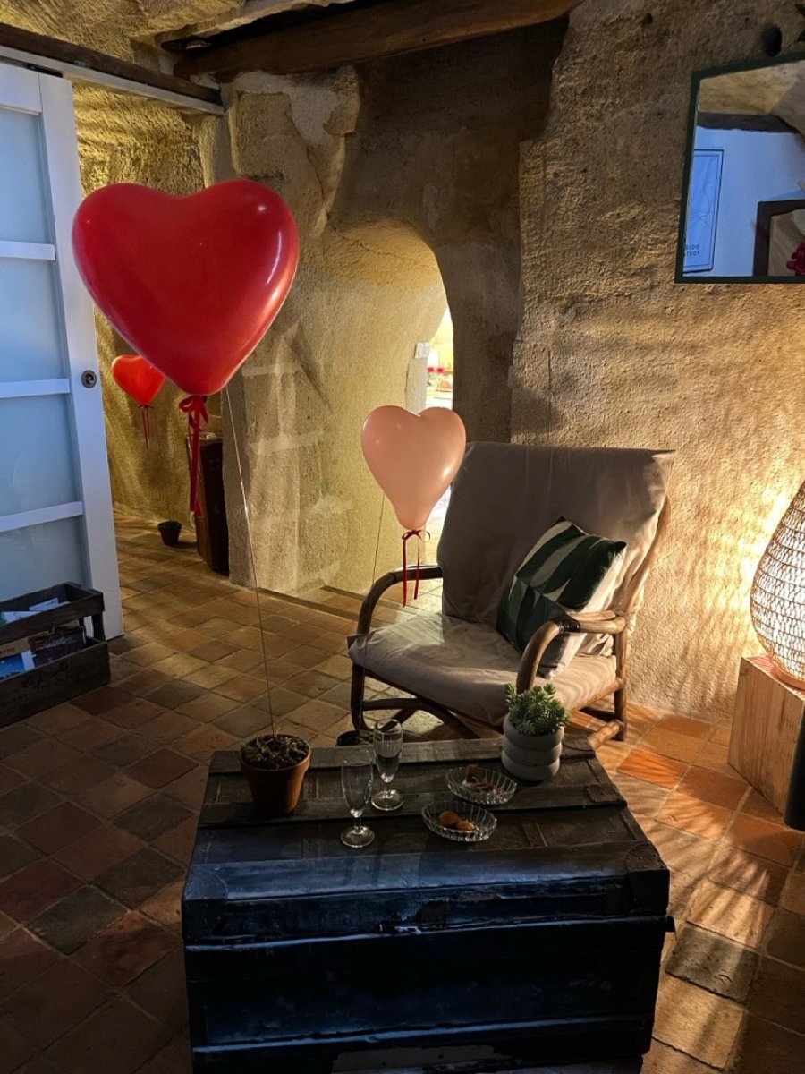 EntreNous Au Troglo - Love’nSpa - weekend en amoureux, love rooms avec spa ou jacuzzi privatif8 de Entre Nous Au Troglo