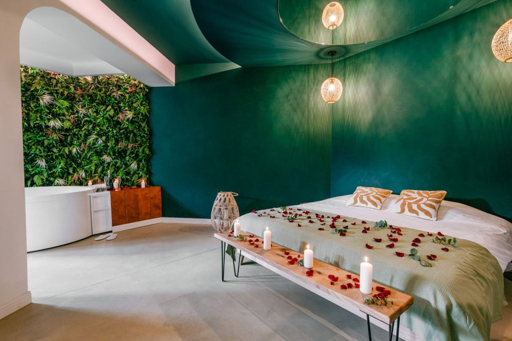 ÉROS — Spa privatif & cinéma XXL - Love’nSpa - weekend en amoureux, love rooms avec spa ou jacuzzi privatif9 de ÉROS — Spa privatif & cinéma XXL