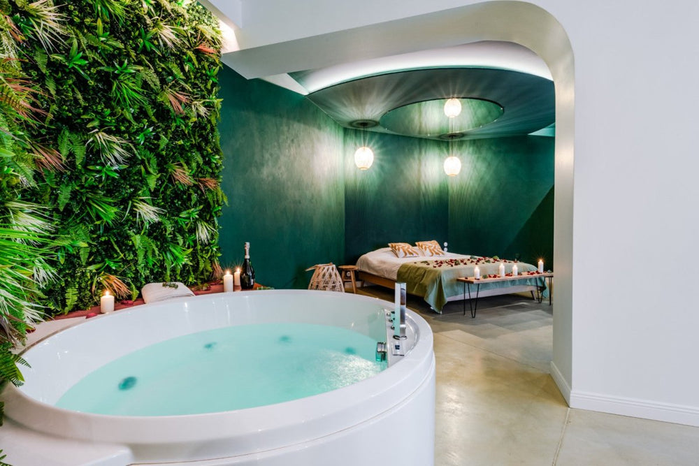ÉROS — Spa privatif & cinéma XXL - Love’nSpa - weekend en amoureux, love rooms avec spa ou jacuzzi privatif8 de ÉROS — Spa privatif & cinéma XXL