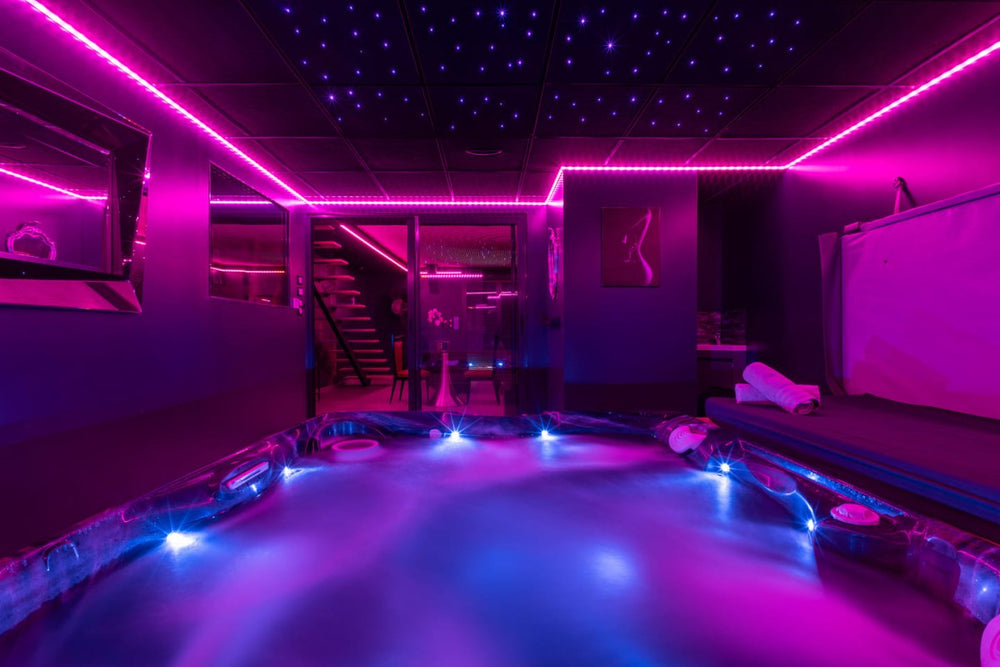Espace évasions - Le Loft Love - Love’nSpa - weekend en amoureux, love rooms avec spa ou jacuzzi privatif14 de Espace évasions - Le Loft Love
