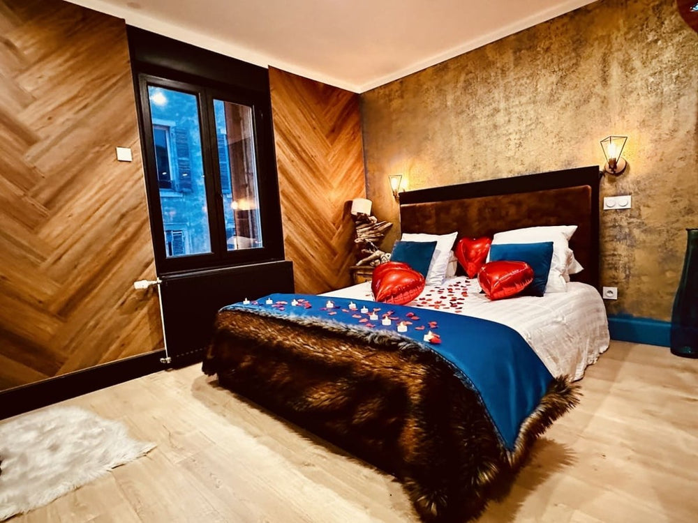 GLAM’APPART CHALET - Love’nSpa - weekend en amoureux, love rooms avec spa ou jacuzzi privatif3 de GLAM’APPART CHALET
