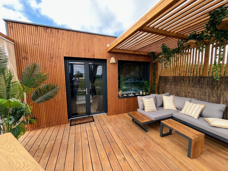 GLAMOUR TINYHOUSE - Love’nSpa - weekend en amoureux, love rooms avec spa ou jacuzzi privatif3 de GLAMOUR TINYHOUSE