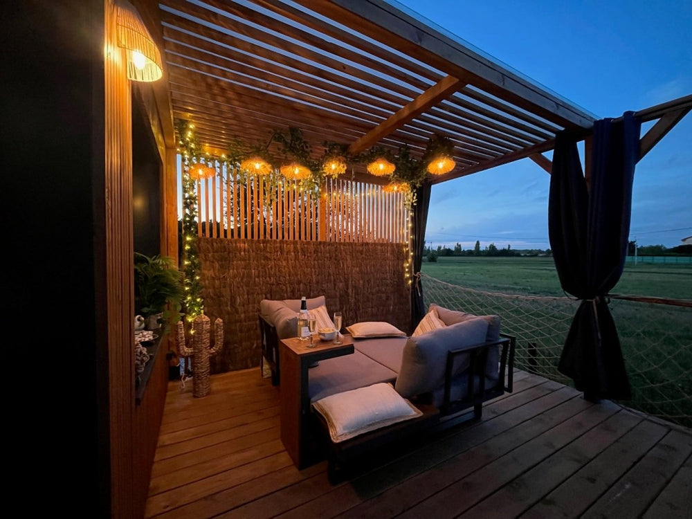 GLAMOUR TINYHOUSE - Love’nSpa - weekend en amoureux, love rooms avec spa ou jacuzzi privatif7 de GLAMOUR TINYHOUSE