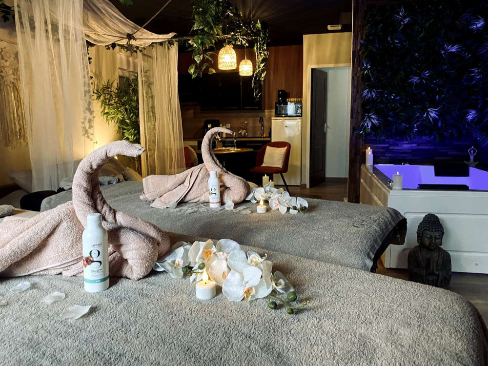 Jardin d'Eden, HORS DU TEMPS - Love’nSpa - weekend en amoureux, love rooms avec spa ou jacuzzi privatif12 de Jardin d'Eden, HORS DU TEMPS
