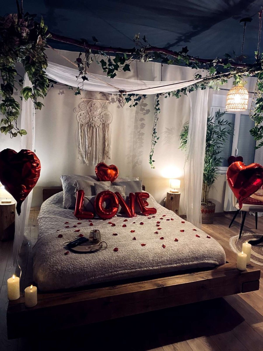 Jardin d'Eden, HORS DU TEMPS - Love’nSpa - weekend en amoureux, love rooms avec spa ou jacuzzi privatif5 de Jardin d'Eden, HORS DU TEMPS