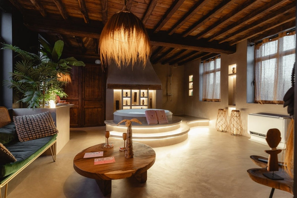 La Cabaña - Casa ici & là - Love’nSpa - weekend en amoureux, love rooms avec spa ou jacuzzi privatif1 de La Cabaña - Casa ici & là