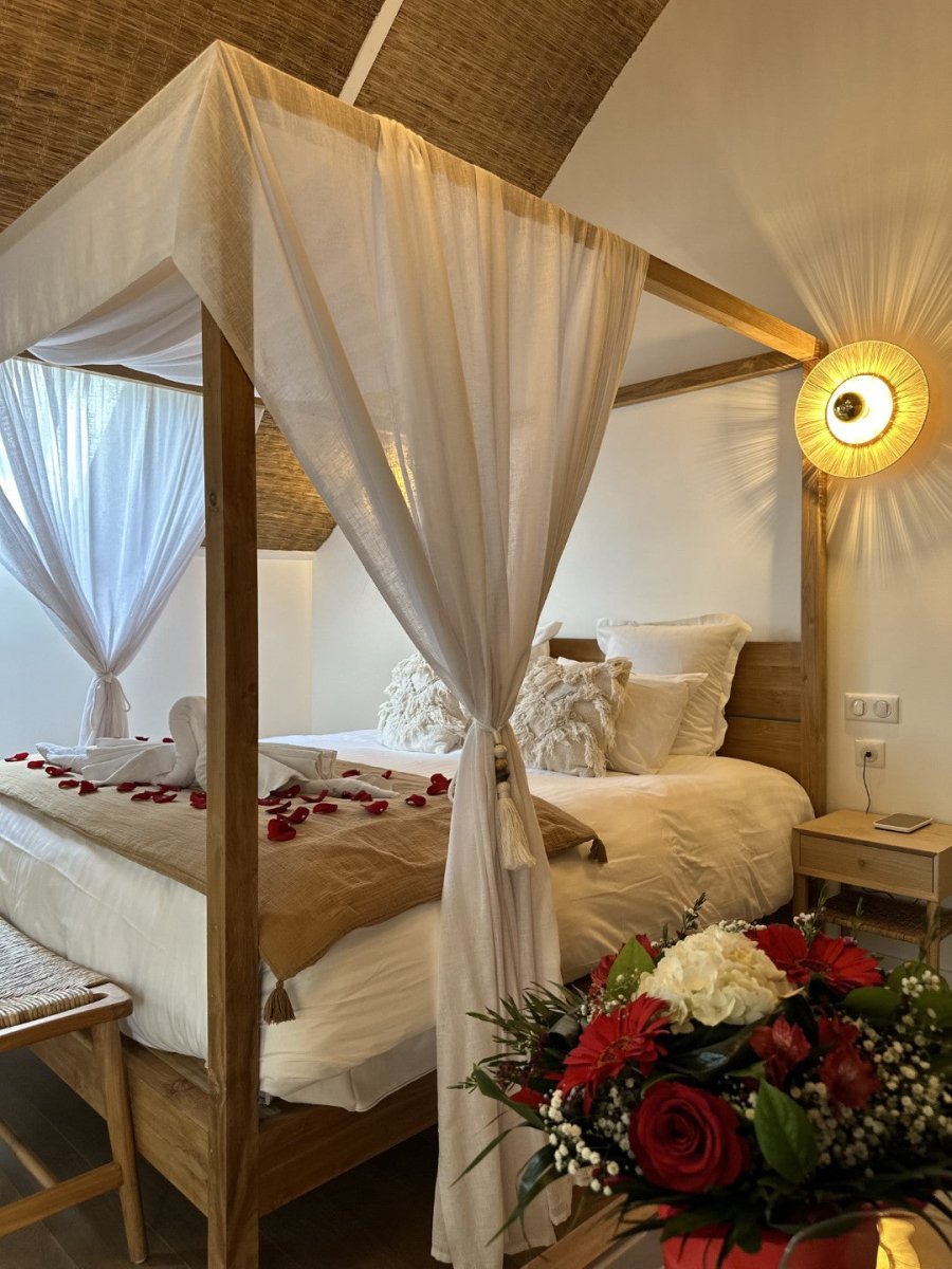 La Maison Balinaise - Love’nSpa - weekend en amoureux, love rooms avec spa ou jacuzzi privatif15 de La Maison Balinaise