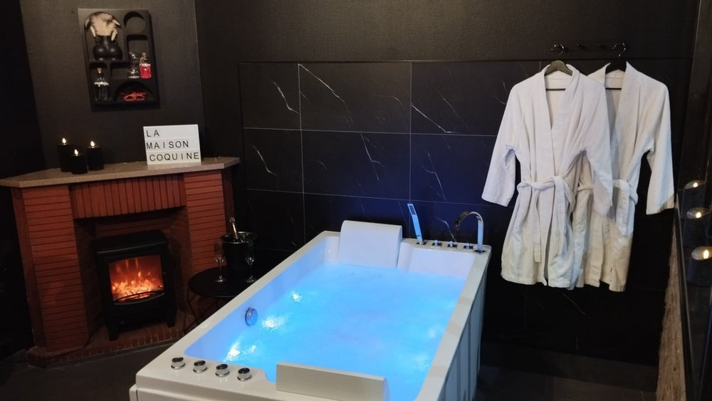 La Maison Coquine - Love Room romantique à Béthune - Love’nSpa - weekend en amoureux, love rooms avec spa ou jacuzzi privatif12 de La Maison Coquine - Love Room romantique à Béthune