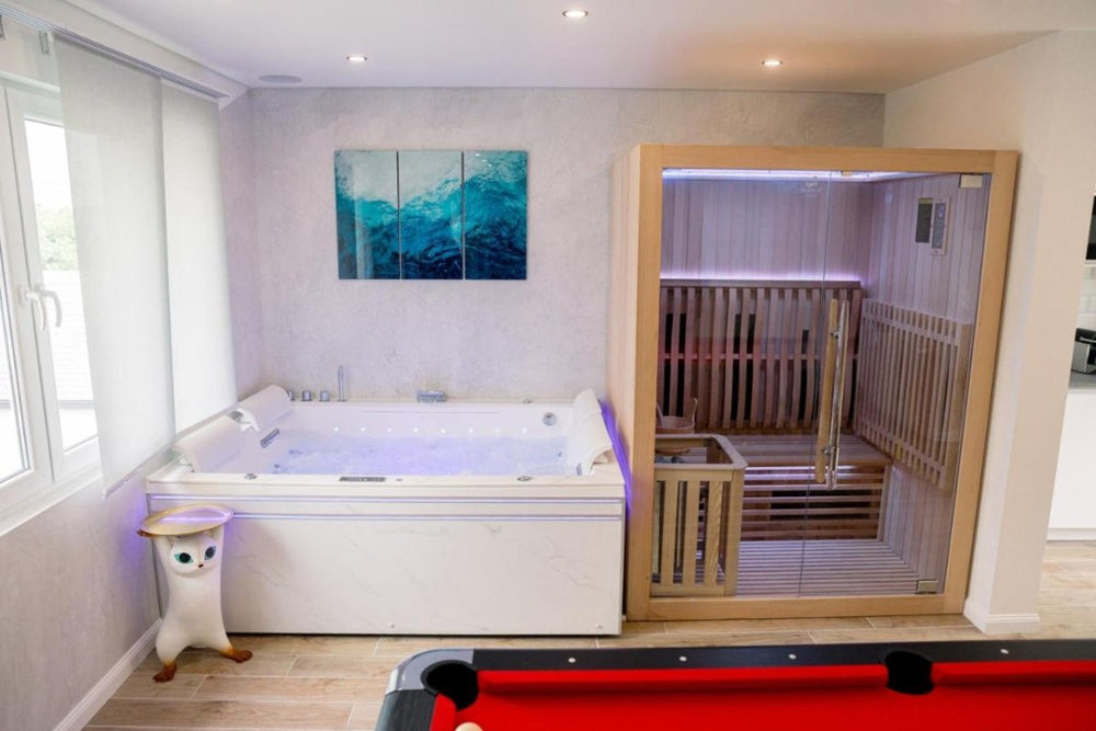 La Maison d'Amour - Loveroom Honfleur - Love’nSpa - weekend en amoureux, love rooms avec spa ou jacuzzi privatif12 de La Maison d'Amour - Loveroom Honfleur