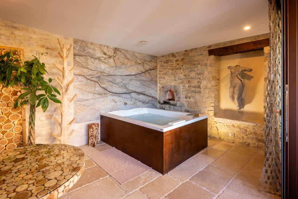 La Maison du Passage - Le Repos du Guerrier - Love’nSpa - weekend en amoureux, love rooms avec spa ou jacuzzi privatif9 de La Maison du Passage - Le Repos du Guerrier